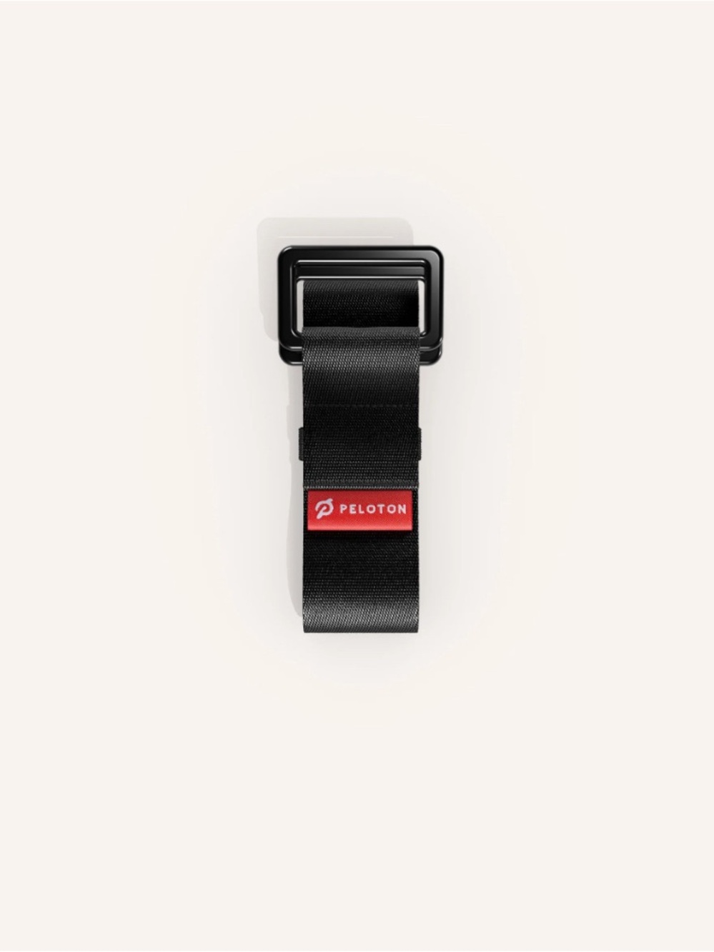 Peloton Black Nylon Resistance Yoga Strap - Secure Workout Accessory